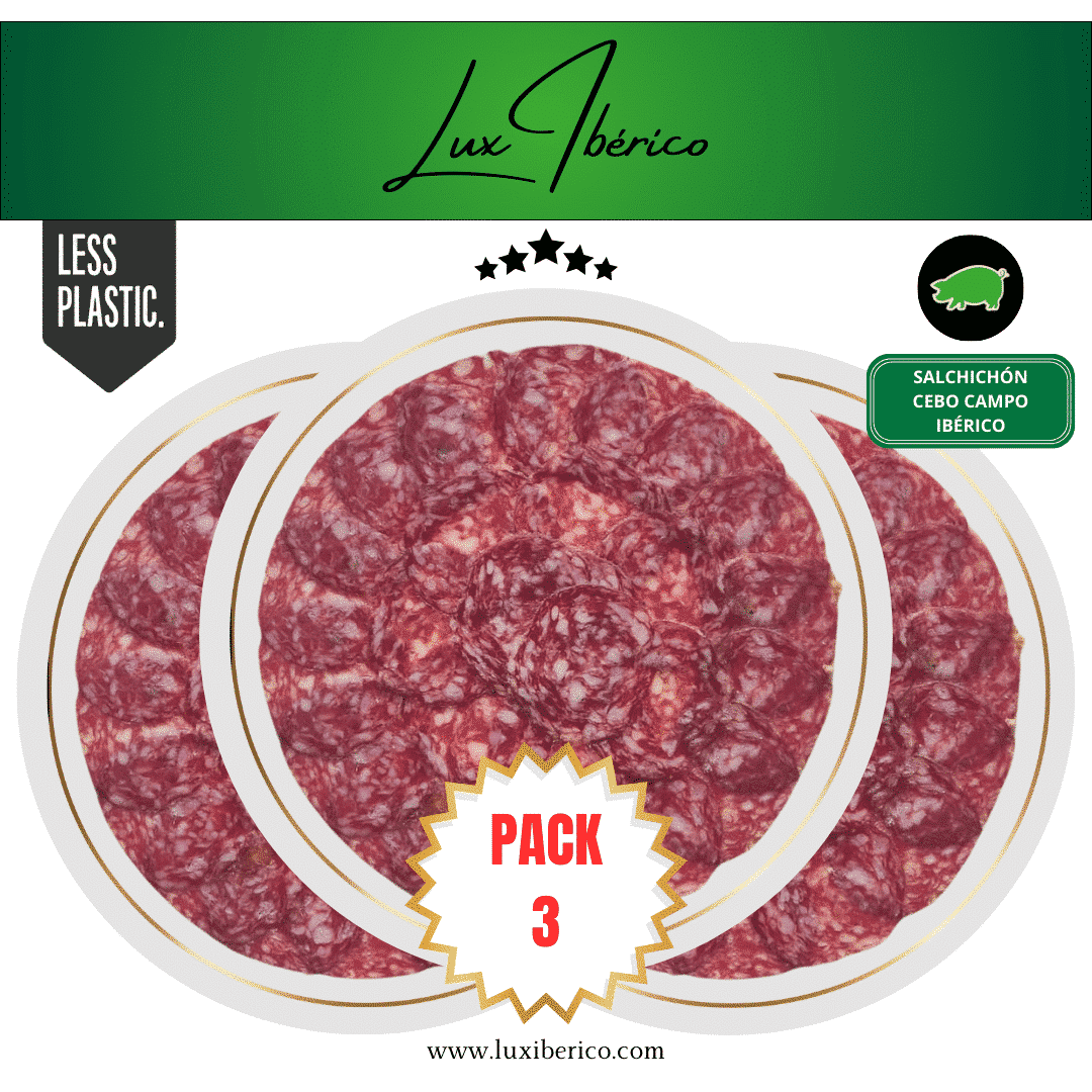 Salchichón Ibérico de Cebo Campo (80g)