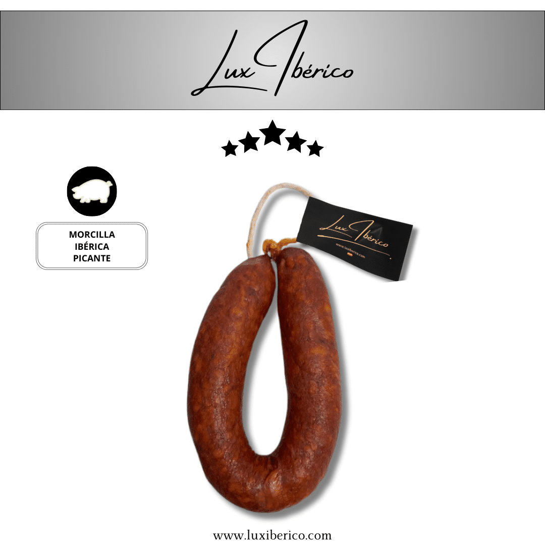 Morcilla Patatera Ibérique épicée (350g)