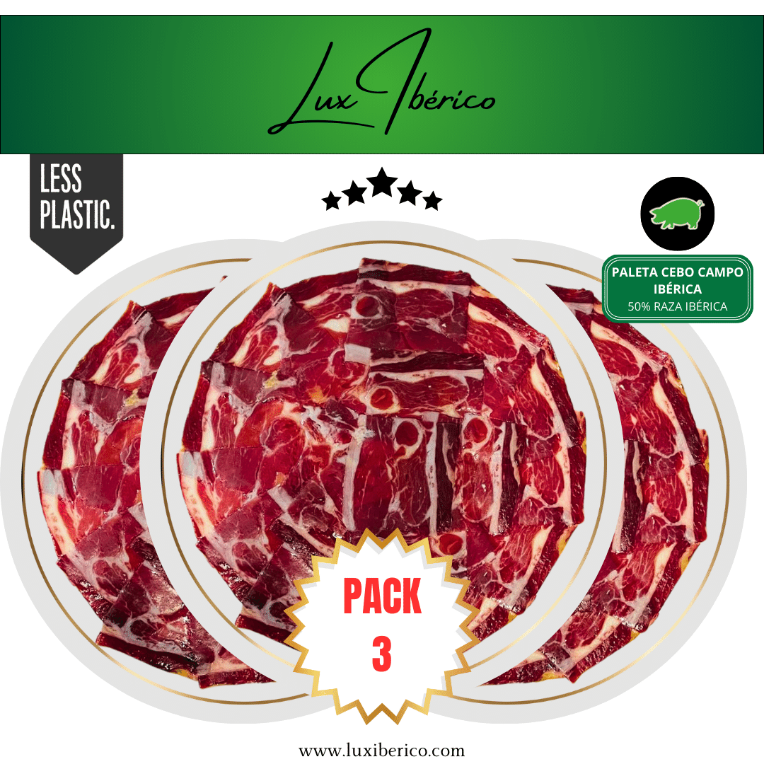 Paleta 36 Lunas – 50% Raza Ibérico de Cebo Campo (3x80g)