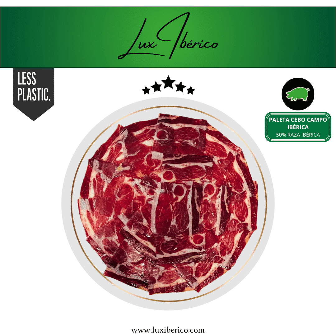 Paleta 36 Lunas - 50% Razza Iberica Cebo Campo (80g)